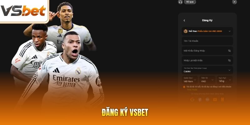Đăng Ký VSBET | Quy Trình Chuẩn, Tốc Độ Duyệt Dưới 1 Phút 